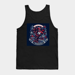 Unleashing the Power: Melbourne Demons in Action Tank Top